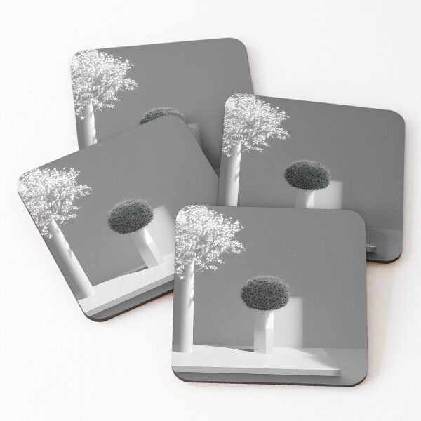 Item preview, Grey flower scene designed and sold by InBrew.