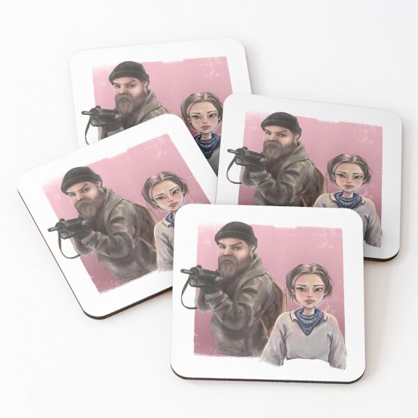 Item preview, El & Hopper – Season 5 Action Duo Fan Art designed and sold by CreativeBu.
