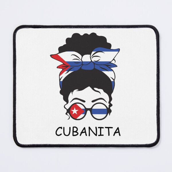 Item preview, Cubanita Cuban flag Cuban girl designed and sold by Suzy Perez Art.