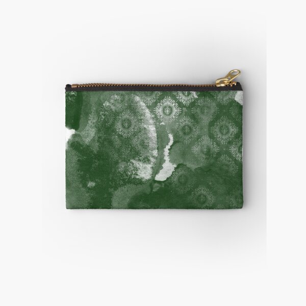 Item preview, Green Abstract Ink Blot designed and sold by Sakshat Art Studio.