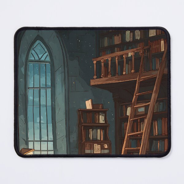 Item preview, Cozy Vintage Library designed and sold by bapupa.