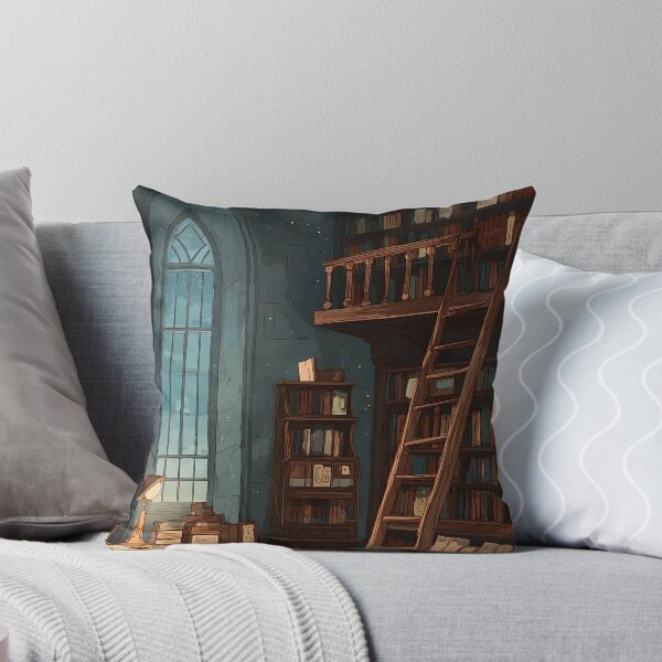 Item preview, Cozy Vintage Library designed and sold by bapupa.
