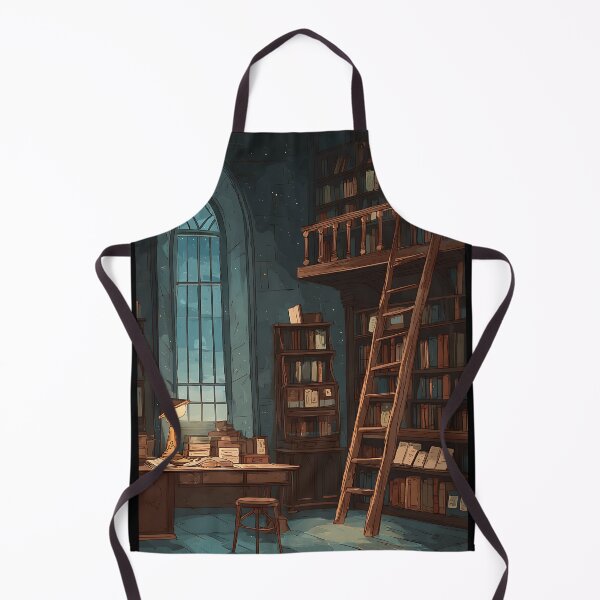 Item preview, Cozy Vintage Library designed and sold by bapupa.