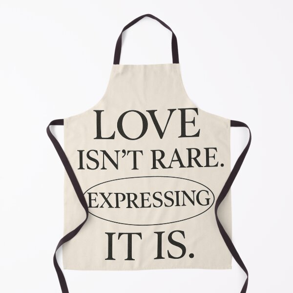 Item preview, Love Isn’t Rare Expression Typography Design designed and sold by HiteshArt111.