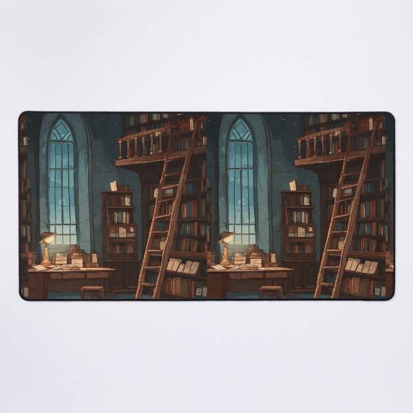 Item preview, Cozy Vintage Library designed and sold by bapupa.