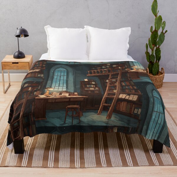 Item preview, Cozy Vintage Library designed and sold by bapupa.