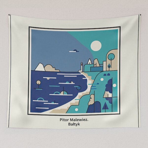 Item preview, Coastline Geometry by Piotr Malewicz designed and sold by Malewicz.