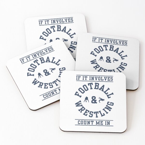Item preview, If It Involves Football And Wrestling Count Me In designed and sold by GrafTeesLab.