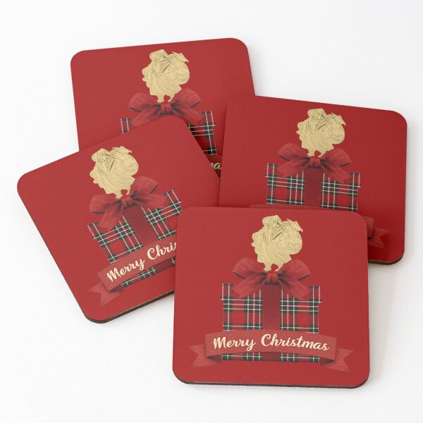 Item preview, Santa Silhouette Holiday Emblem designed and sold by ChicTrendz.