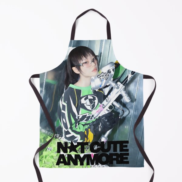 Item preview, Moka — Not Cute Anymore Chrome Text Poster designed and sold by Valereekmerch.