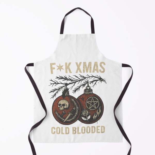 Item preview, Cold Blooded Xmas – Tattoo-Inspired Punk Holiday Vibes Classic T-Shirt designed and sold by inkfluenceart.