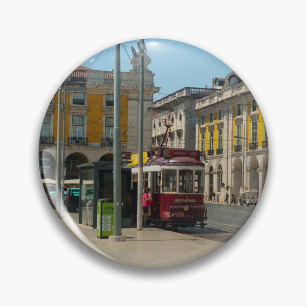 Item preview, Tranvía soleado de Lisboa: el encanto de la Praça do Comércio designed and sold by Clavivs.