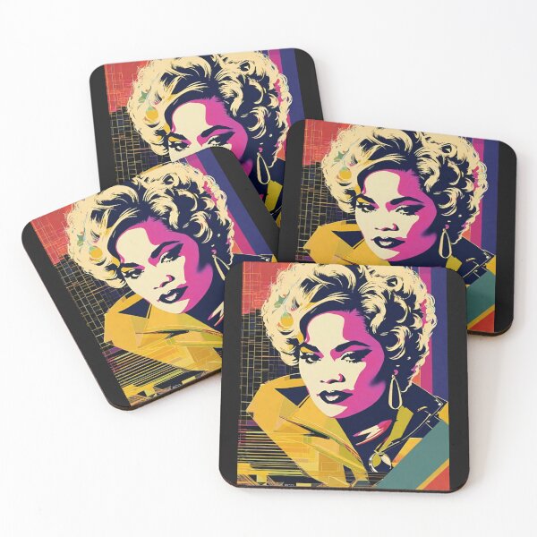 Artikelvorschau, Etta James Art Deco Pop Porträt entworfen und verkauft von stinemais4540.