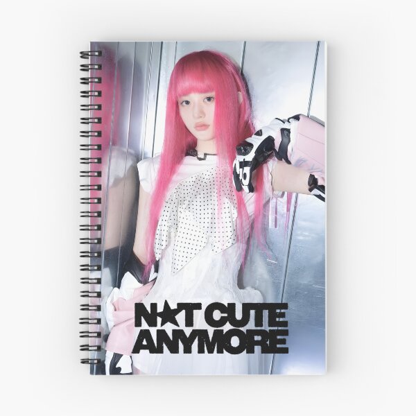 Item preview, Minju — Not Cute Anymore Aesthetic Print designed and sold by Valereekmerch.