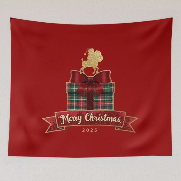 Item preview, Luxurious Green Christmas Motif designed and sold by ChicTrendz.