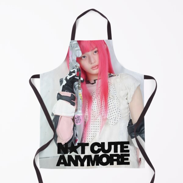 Item preview, Minju — Not Cute Anymore Aesthetic Print designed and sold by Valereekmerch.