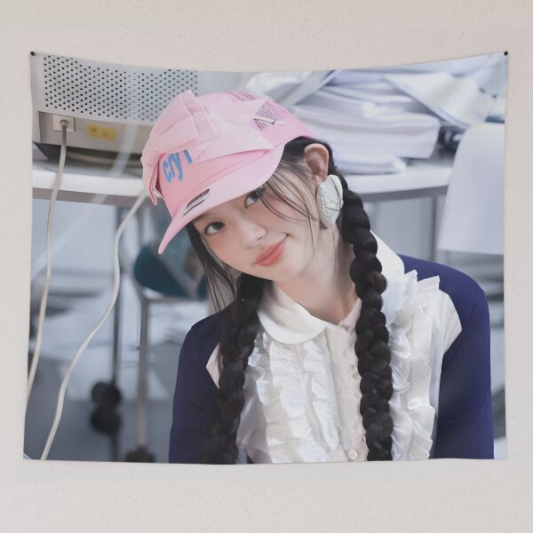 Item preview, Minju — Not Cute Anymore Aesthetic Print designed and sold by Valereekmerch.