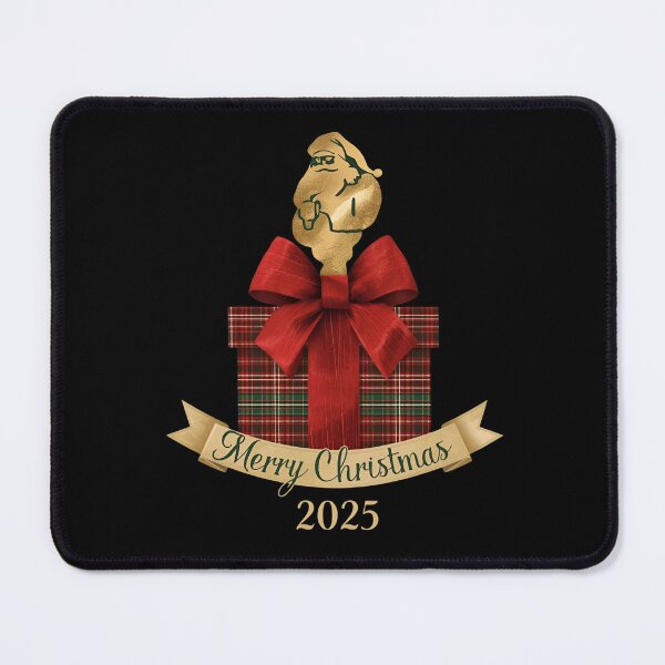 Item preview, Velvet Ribbon Christmas Emblem designed and sold by ChicTrendz.
