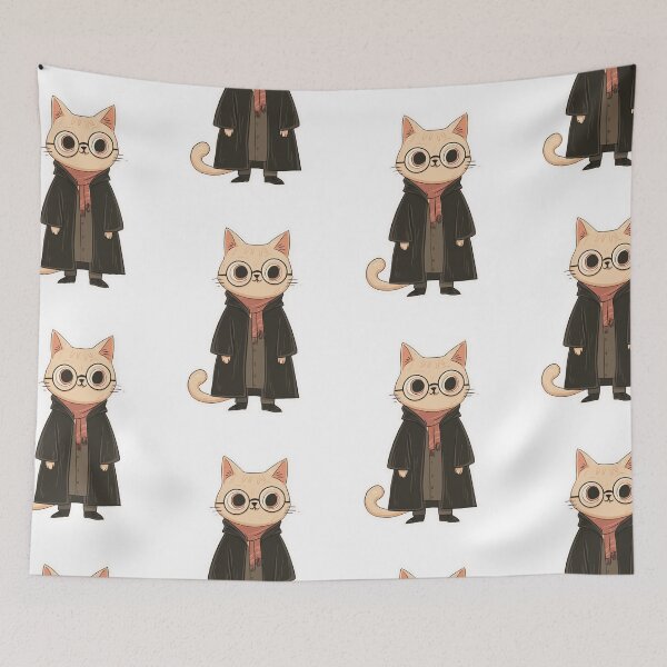 Item preview, Refined Scholarly Cat designed and sold by bapupa.