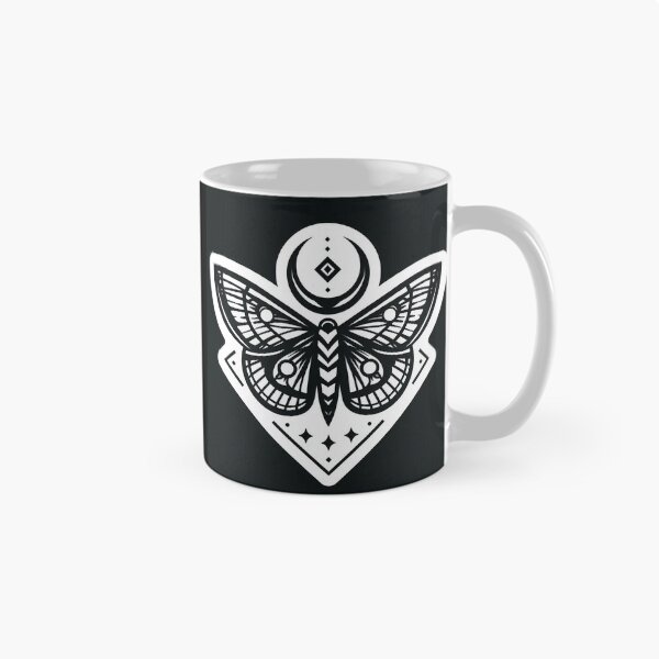 Item preview, Gothic Moth Emblem designed and sold by Roberta Calabrese.