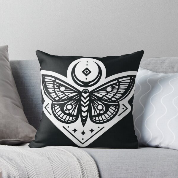 Item preview, Gothic Moth Emblem designed and sold by Roberta Calabrese.