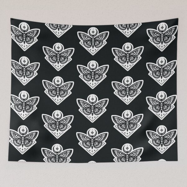 Item preview, Gothic Moth Emblem designed and sold by Roberta Calabrese.