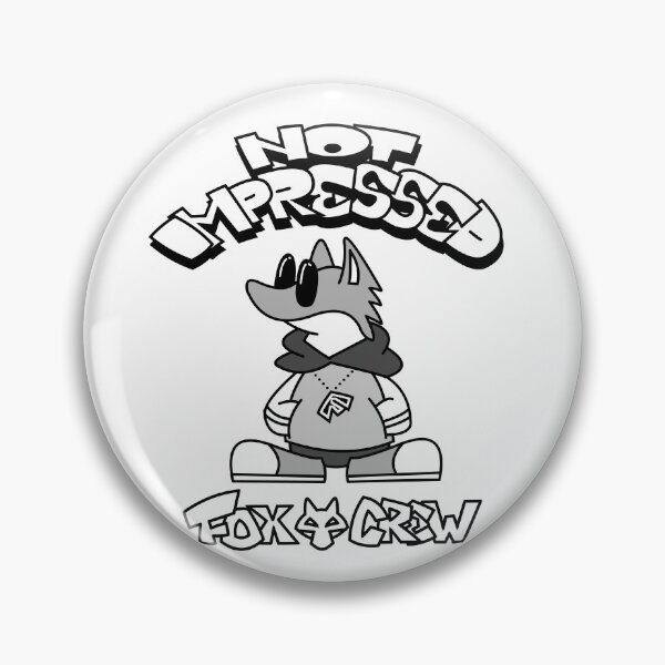 Item preview, FOX CREW –Not Impressed. designed and sold by collectionA.