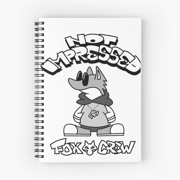 Item preview, FOX CREW –Not Impressed. designed and sold by collectionA.