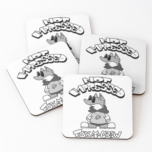 Item preview, FOX CREW –Not Impressed. designed and sold by collectionA.