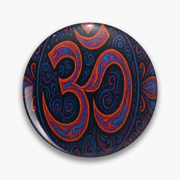 Item preview, Cosmic Psychedelic Om Mandala Design designed and sold by HiteshArt111.