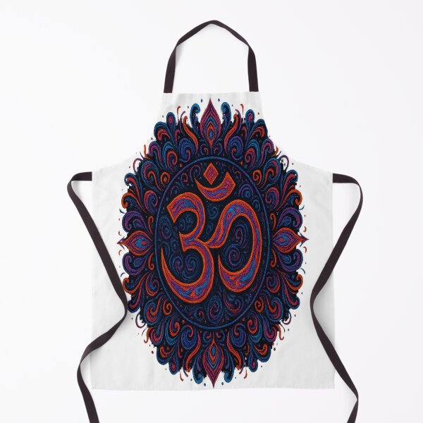 Item preview, Cosmic Psychedelic Om Mandala Design designed and sold by HiteshArt111.