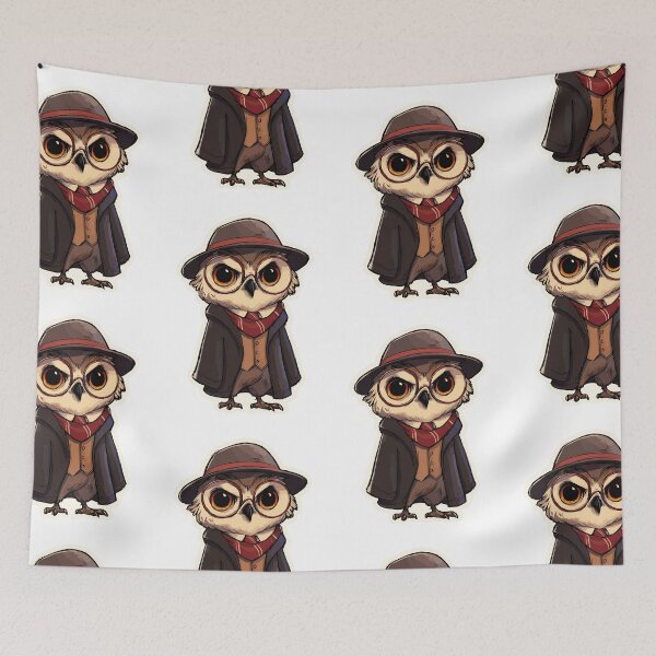 Item preview, Wise Scholarly Owl designed and sold by bapupa.