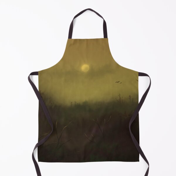 Item preview, Autumn evening landscape painting, sunset designed and sold by KaitoArtDesigns.