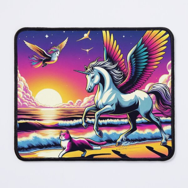 Item preview, Pegasus and cute cat designed and sold by Dogandesighn.