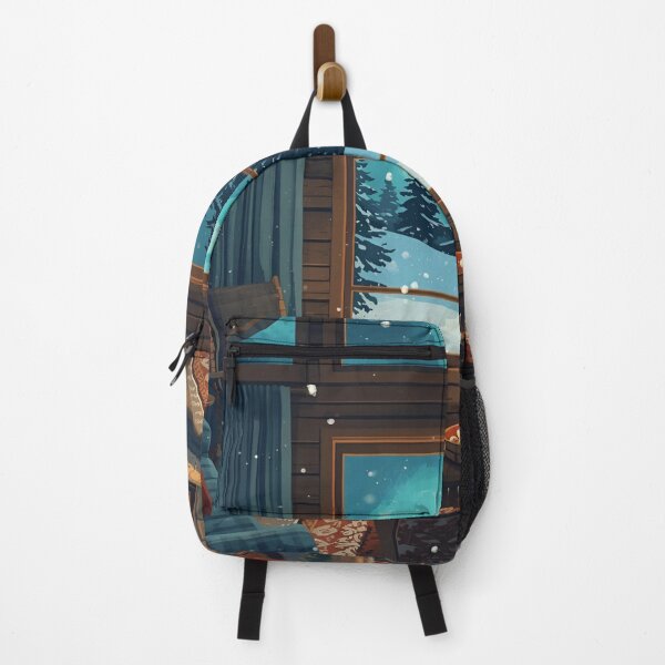 Item preview, Winter Retreat Under Aurora Sky designed and sold by ChicTrendz.