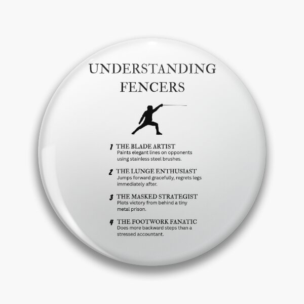 Item preview, Understanding Fencers – Funny Fencing Athlete Definition Design designed and sold by PsyFlow35.