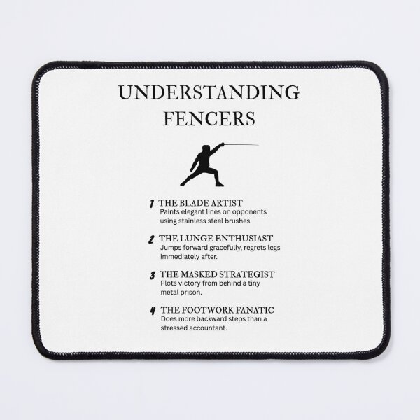 Item preview, Understanding Fencers – Funny Fencing Athlete Definition Design designed and sold by PsyFlow35.
