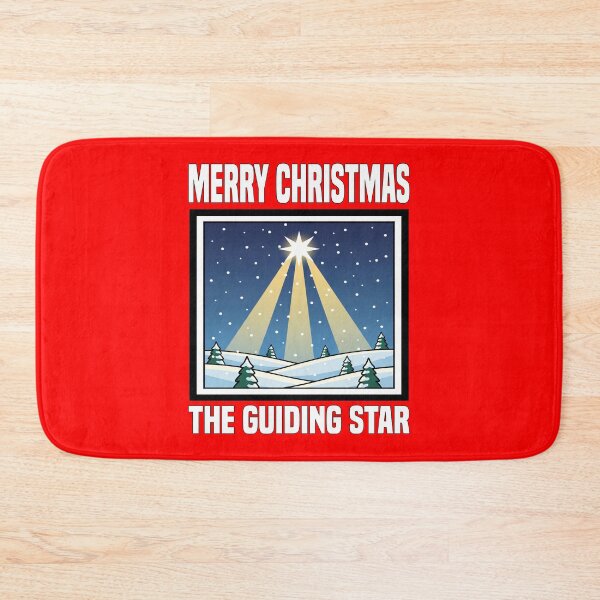 Item preview, MERRY CHRISTMAS - THE GUIDING STAR | Radiant Star Christmas | Elegant Holiday Light Design designed and sold by KEF Custom.