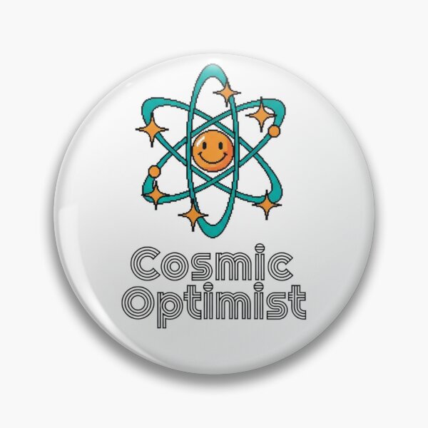 Item preview, Cosmic Optimist Atomic Age Retro Design designed and sold by AmberHorizon7.