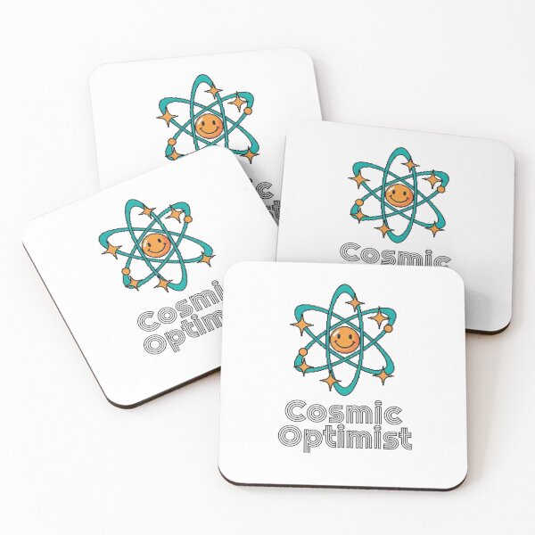 Item preview, Cosmic Optimist Atomic Age Retro Design designed and sold by AmberHorizon7.
