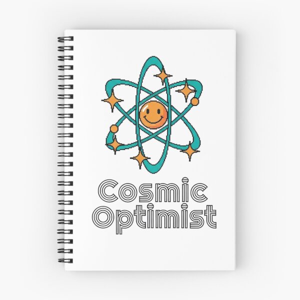 Item preview, Cosmic Optimist Atomic Age Retro Design designed and sold by AmberHorizon7.