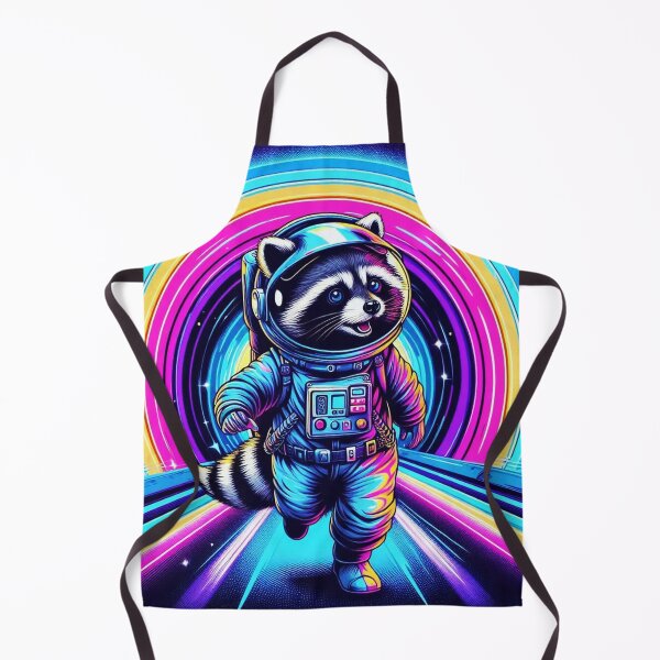 Item preview, cute astronaut raccoon designed and sold by Dogandesighn.