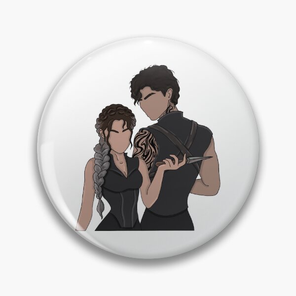 Item preview, Violet and Xaden - Fourth Wing  designed and sold by creativestuff11.