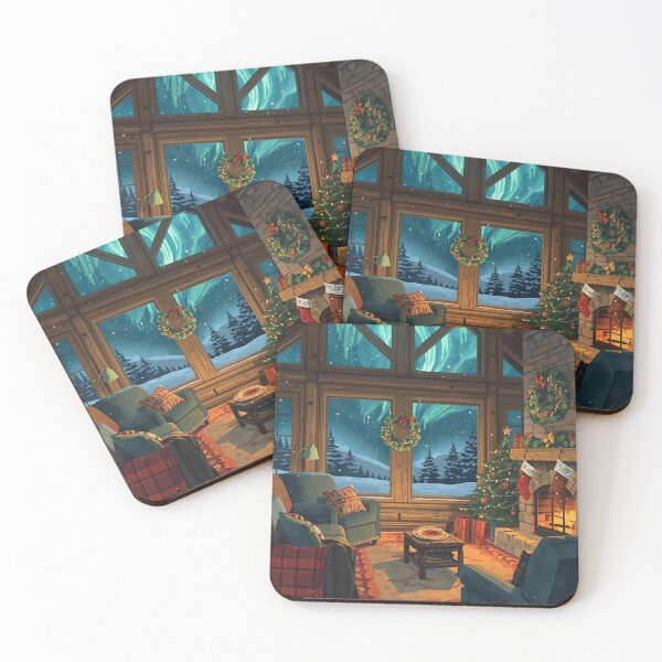 Item preview, Aurora Winter Lodge Interior Glow designed and sold by ChicTrendz.