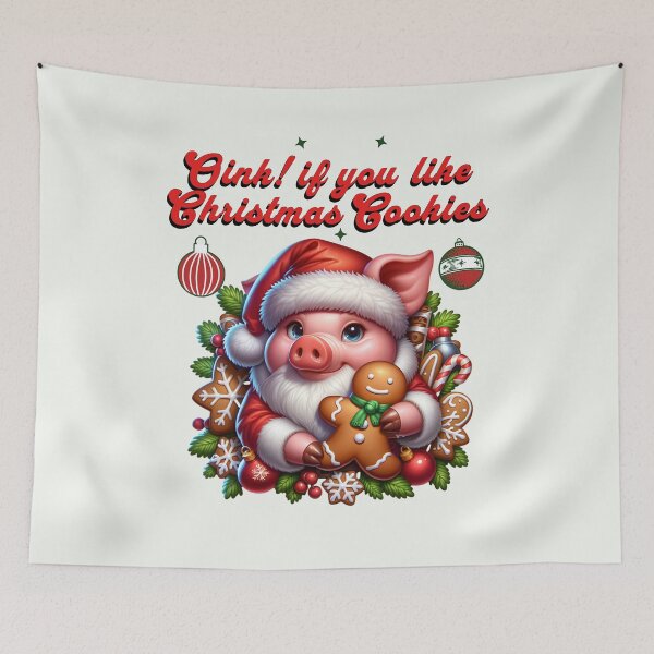 Item preview, Oink! If you Love Christmas Cookies designed and sold by MoonsunCraft.
