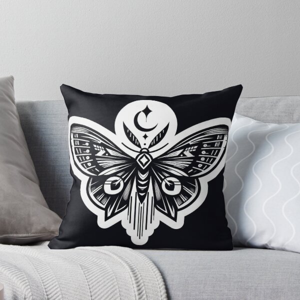 Item preview, Gothic Moth Emblem designed and sold by Roberta Calabrese.