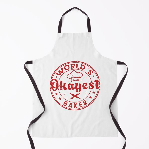 Item preview, World’s Okayest Baker Funny Vintage Baking designed and sold by Dmetalx Art Apparel.