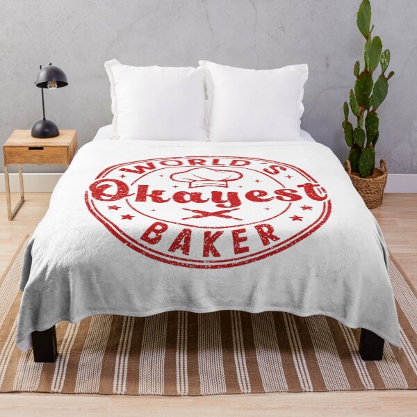 Item preview, World’s Okayest Baker Funny Vintage Baking designed and sold by Dmetalx Art Apparel.