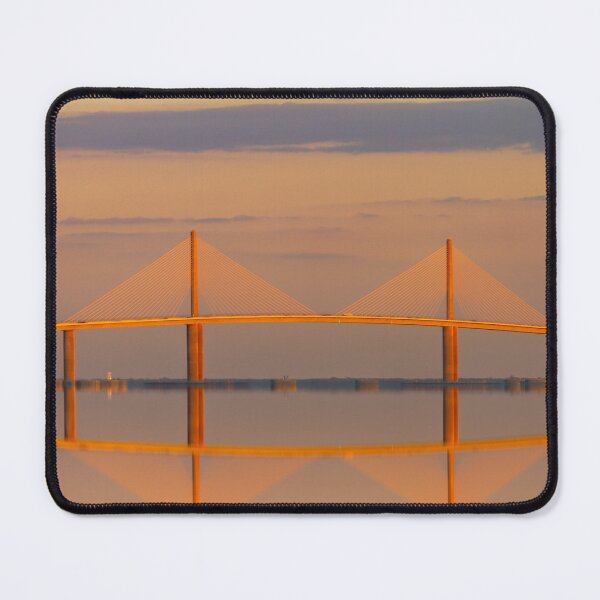 Item preview, The scene feels tranquil and ethereal, capturing the iconic beauty of Tampa Bay at dawn. designed and sold by EyezWatchin.