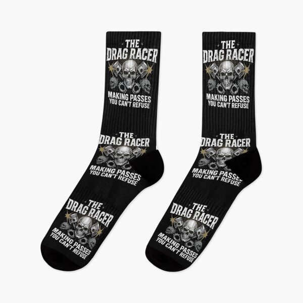 Item preview, The Drag Racer – Making Passes You Can’t Refuse Skull & Piston designed and sold by CarantinedChaos.